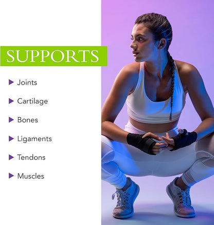 Glucosamine Chondroitin MSM – Natural Joint Support Supplement - Advanced Repair & Relief Supplements for Men & Women - Vegan, Non-GMO, Gluten Free, No Fillers, 60 Capsules