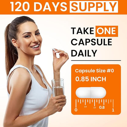 VITBOOST Vitamin D3 K2 Complex - Easy to Swallow - Vitamin D (D3) 5000 IU (125 mcg) & K2(MK-7) 90 mcg | Non-GMO | Gluten-Free | USA Made | 120 Capsules