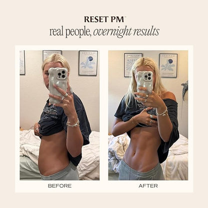 Paulina FITNESS Reset Overnight Digestive Aid, Bloating Relief, & Gut Health Supplement | Natural Detox & Digestive Cleanse to Support Weight Management and Relieve Constipation | 90 Capsules