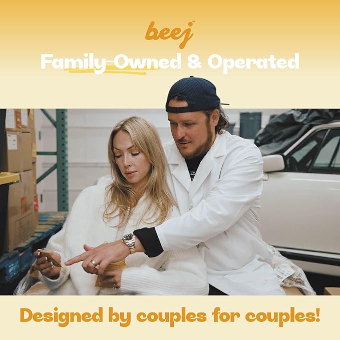 BEEJ Gummies for Couples - Natural Intimacy Gummy Candy - Romantic Gift for Birthday, Honeymoon, Anniversary, Valentines Day - No Artificial Flavors - Made in USA - 3 Pack, Dreamsicle