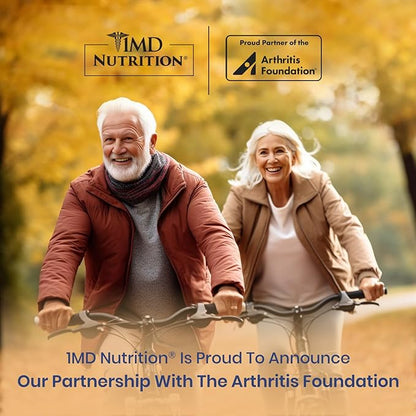 1MD Nutrition MoveMD - Joint Health Supplement - Doctor Formulated | with Collagen, Astaxanthin, and More | 30 Capsules (3-Pack)