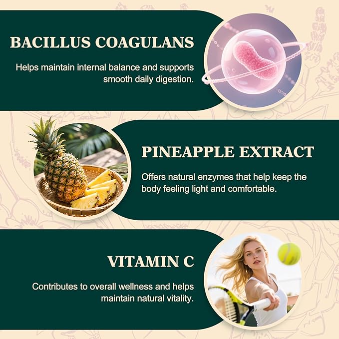 Probiotic Gummies for Women - Support for Feminine Wellness, pH Balance, Probiotic Formula, Gluten-Free, Vegan, Tropical Pineapple Flavor, 60 Gummies (30 Servings)