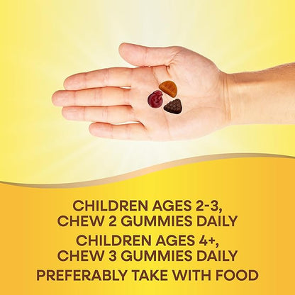 Nature's Way Alive! Children's Premium Gummy Multivitamin, Gluten Free, Made with Pectin, 90 Gummies