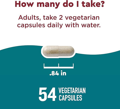 Nature Made Wellblends Calm & Relax, Ashwagandha 125mg, Magnesium 300 mg, 54 Vegetarian Capsules