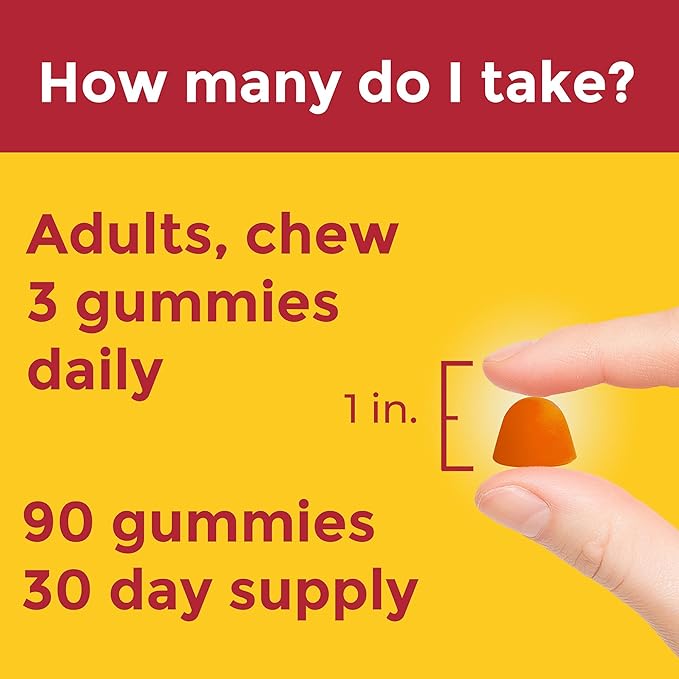 Nature Made Advanced Womens Gummy Multivitamins with Magnesium Citrate, Calcium, B Vitamins, Multivitamin Gummies for Women, 90 Multi Vitamin Gummies, 30 Day Supply
