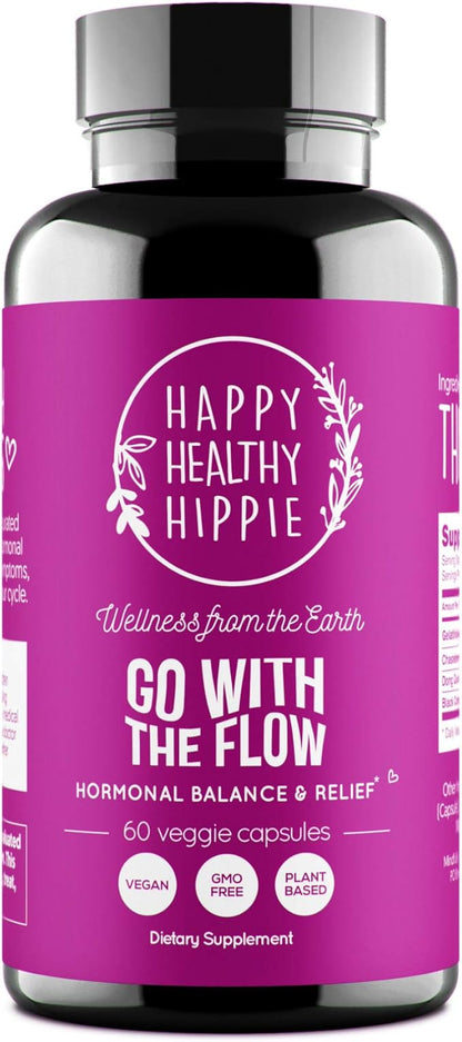 Hormone Balance for Women – PMS Support Supplement, Menopause & Perimenopause | Bloating Relief, Menstrual Cramp, Mood, PMDD | Chasteberry Supplements, Black Cohosh, Dong Quai | Vegan, Non-GMO, 60 Ct