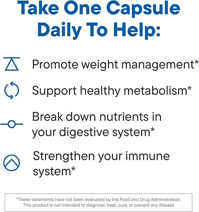 Daily Nouri Weight Support Probiotics for Women & Men | Metabolism + Digestive Support | 3 Clinically Studied Strains | 30-Day Supply