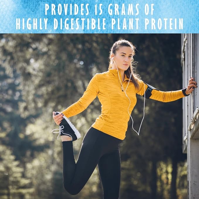 Garden of Life Organic Plant Protein Vanilla Flavor Protein Powder with Probiotics & Enzymes – Plant Based Powder, Amino Acids, Non-GMO, Grain-Free, Gluten-Free, Vegan, 10 Servings