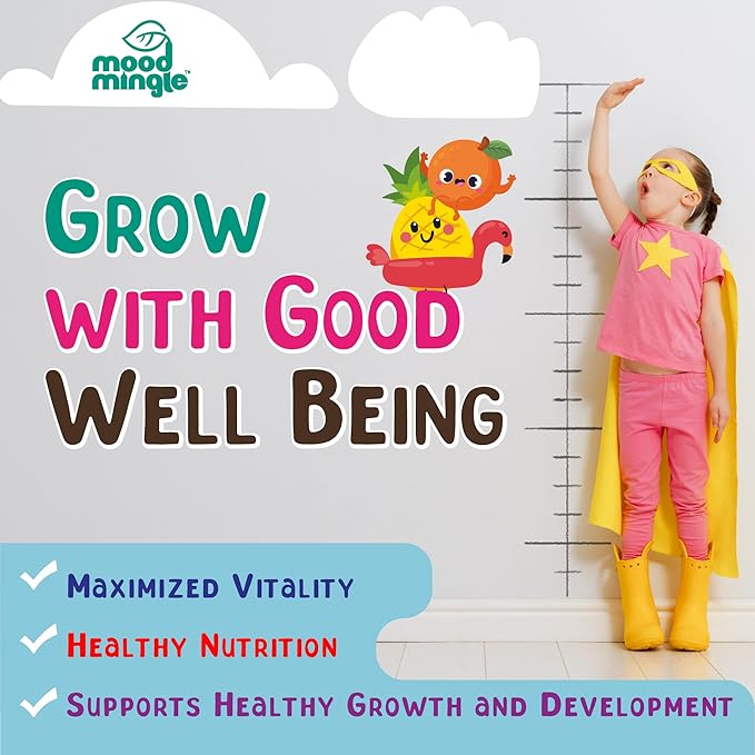 Height Growth Gummies Supplement - Kids Teens Height Increaser Maximizer Grow Taller Vitamins