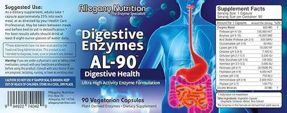 Gluten Free Digestive Enzymes - 90 Count