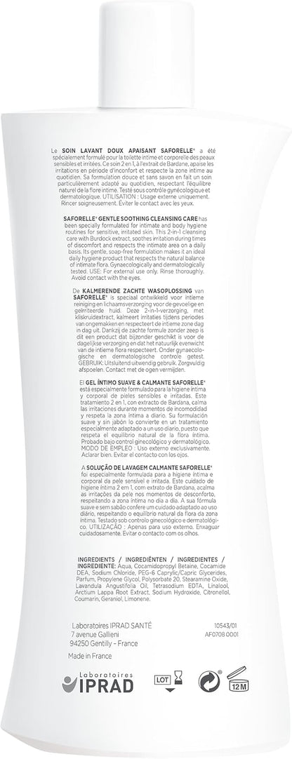 Saforelle Gentle Cleansing Care 2X500ml