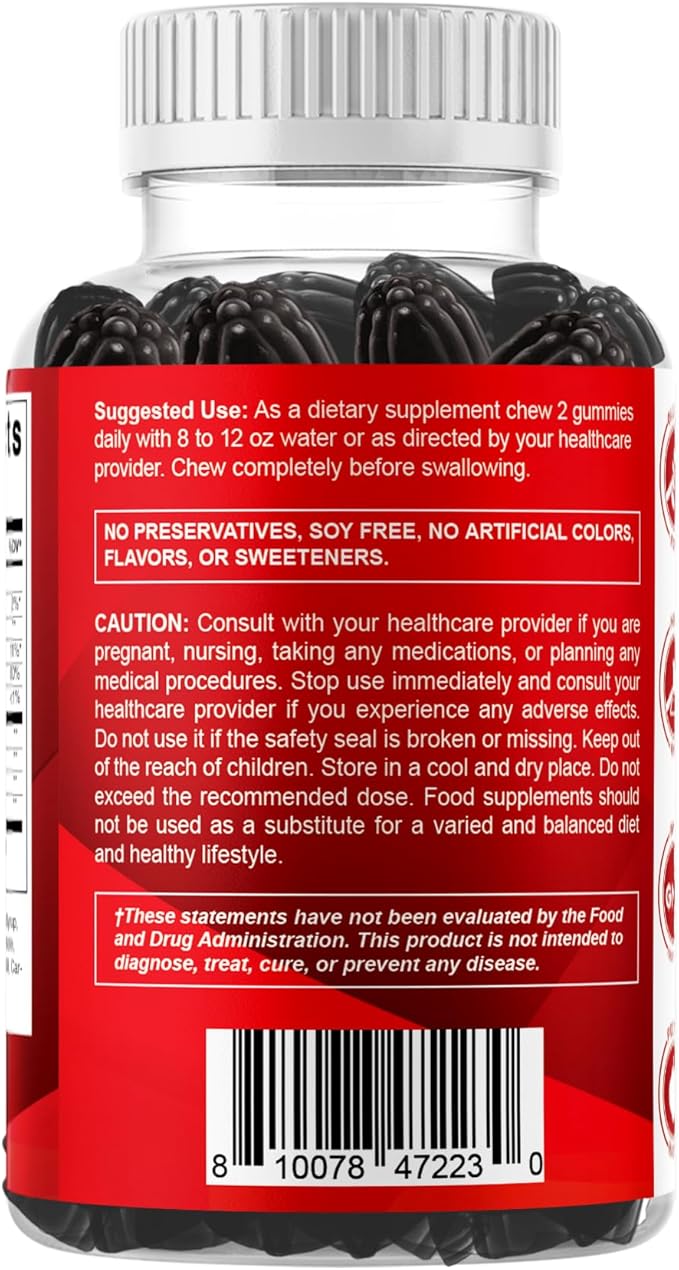 Vitamatic Glucosamine Chondroitin Gummies with MSM & Vitamin E – Joint Support Formula – 60 Pectin-Based Vegan Gummies