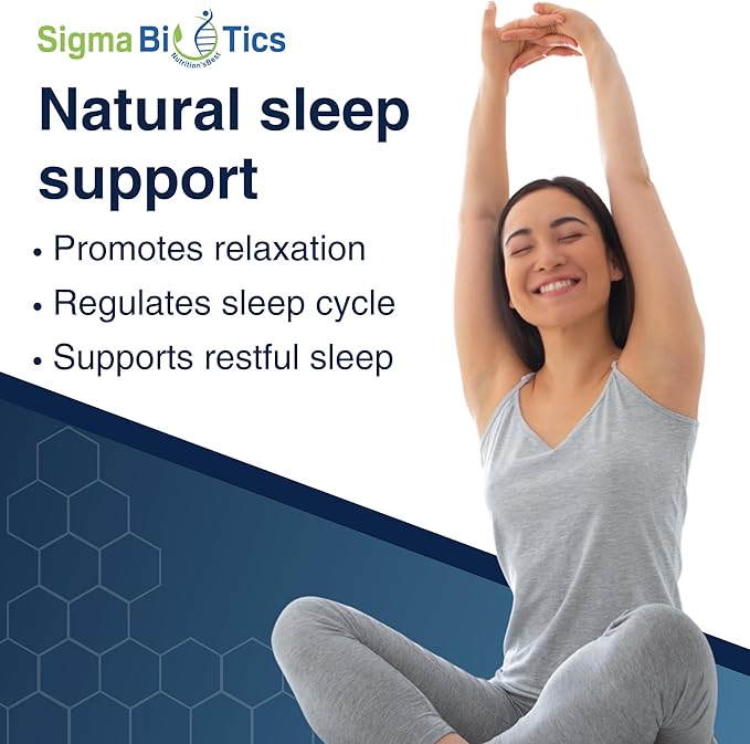 Sigma Biotics Melatonin 3mg Chewable Tablets - Sleep Supplement for Optimum Rest & Sleep-Wake Cycle - Non-GMO Melatonin Pills - Ideal for Occasional Sleeplessness - 3mg Dose, 50 Tablets