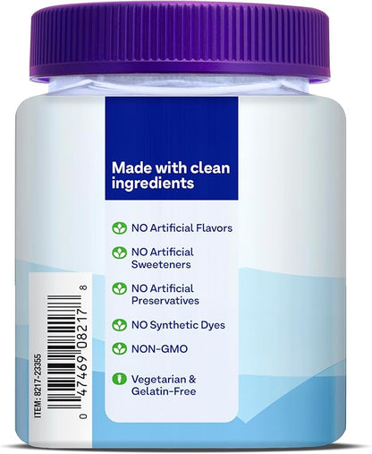 Natrol Kids Magnesium Citrate Gummies, Gently Calm & Relax Little Minds and Bodies, Plus Support Healthy Muscle Relaxation and Function, 30 Razzilicious Gummies, Up to a 30 Day Supply, (Pack of 2)