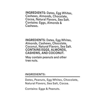 RXBAR Protein Bars,12g Protein,Gluten Free Snacks,Chocolate Lovers Variety Pack (5 Boxes,),25 Count (Pack of 2)