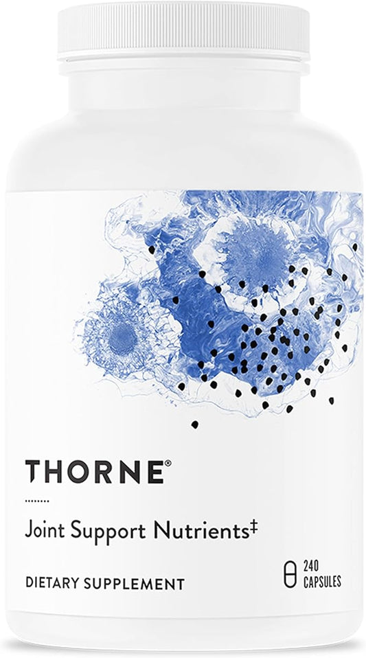 THORNE - Joint Support Nutrients - Formulated with Glucosamine, MSM, Curcumin, Bromelain, Boswellia & Potassium for Joint Support* - Third-Party Certified - Gluten, Dairy & Soy-Free - 240 Capsules