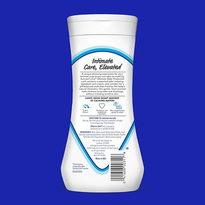Summer's Eve Ultimate Odor Protection Daily Feminine Wash,pH-Balanced Formula Body Wash for Women with Boric Acid Helps Control Vaginal Odor,15 Fl Oz,(Pack of 2)