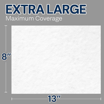 Adult Wipes For Elderly - 8"x13" Extra Large & Soft Wet Wipes for Adults Bathing - Incontinence Disposable Washcloths, Vitamin E & Aloe Infused for Men & Women 240ct (4 Packs of 60)