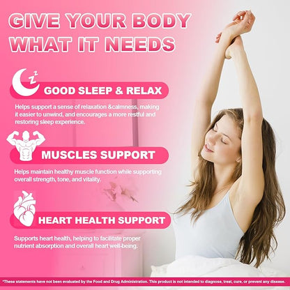 Magnesium Glycinate Gummies 700MG - 21-in-1 Advanced Magnesium Supplement with Ashwagandha, L-Theanine, Zinc, Vitamin - Sugar Free Magnesium Gummies for zzZ, Focus & Relaxation, for Women, Men & Kids