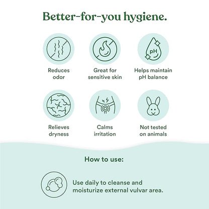 Good Clean Love Balance Feminine Wash, pH-Balanced Vaginal Moisturizer Cleanser for Women with Natural Ingredients, Gentle Cleansing Feminine Care Product, Reduces Vaginal Dryness & Odor, 8 Oz