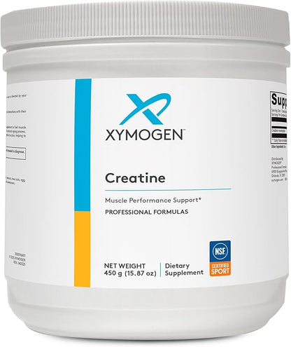XYMOGEN Creatine - Creatine Powder for Muscle Support - Daily Supplement for Strength, Stamina & Lean Muscle Mass - Unflavored Powder - Gluten-Free & Dairy-Free - 90 Servings