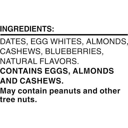 RXBAR Protein Bars, 12g Protein, Gluten Free Snacks, Blueberry (6 Boxes, 30 Bars)