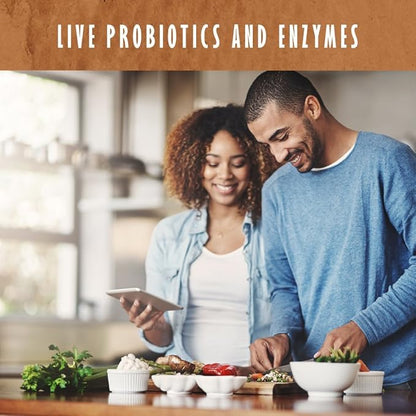 Garden of Life Organic Plant Protein Chocolate Flavor Protein Powder with Probiotics & Enzymes – Plant Based Powder, Amino Acids, Non-GMO, Grain-Free, Gluten-Free, Vegan, 10 Servings