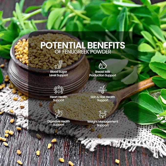 Dr. HERBALIST Fenugreek Powder 7.1 OZ (200g) - 100% Natural & Herbal Supplement - Methi Seeds Powder - Nutritive & Digestive Aid