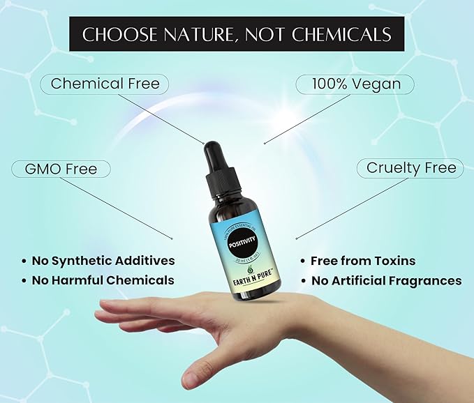 Earth N Pure Essential Oil Blend for Positivity 50 ml