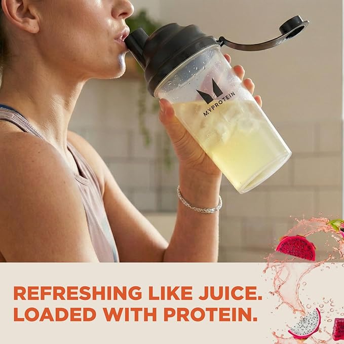 Myprotein Clear Whey Isolate Protein Powder, 35 Servings (1.9lbs) Tropical Dragonfruit, 20g Protein per Serving, Naturally Flavored Drink Mix, Daily Protein Intake for Superior Performance
