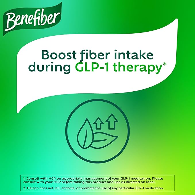 Benefiber Dual Action Biotic Plus Stress Relief, 18 Count Stick Packs