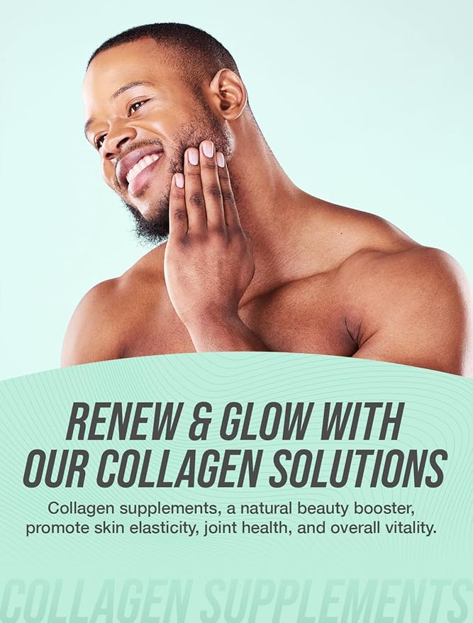 BulkSupplements.com Porcine Collagen Powder - Hydrolyzed Collagen Supplement, for Hair, Skin, & Nails - Unflavored & Gluten Free, 2.5g per Serving, 250g (8.8 oz) (Pack of 1)