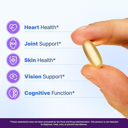 InnovixLabs Triple Strength Omega 3 Supplement, Burpless Fish Oil for Women and Men - 900 mg EPA & DHA, Brain & Joint Support, Award Winning & Third-Party Tested, 200 Softgels