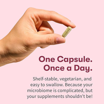 Garden of Life Dr Formulated Once Daily 3-in-1 Complete Prebiotics, Postbiotics & Probiotics for Women, PRE + PRO + POSTBIOTIC Supplement for Women’s Digestive, Immune & Vaginal Health, 30 Day Supply