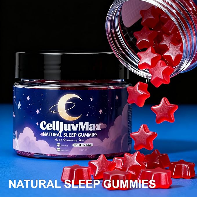 Natural Sleep Gummies - Fall Asleep Quickly contribute to Healthy Sleep Cycle (1)