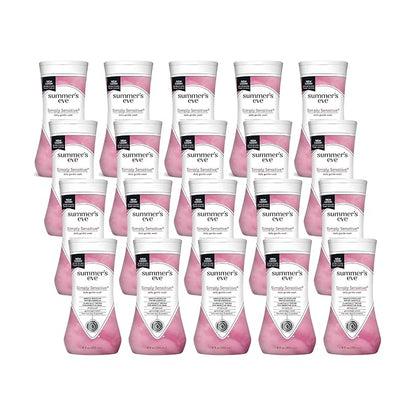 Summer's Eve Cleansing Wash Sensitive Skin, Simply Sensitive 9 Fl Oz (Pack of 10)