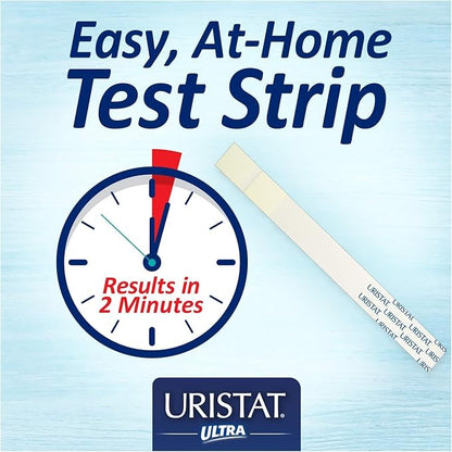 URISTAT Ultra UTI Relief Pack, 1 UTI Test Strip & 12 Pain Relief Tablets (Pack of 3)
