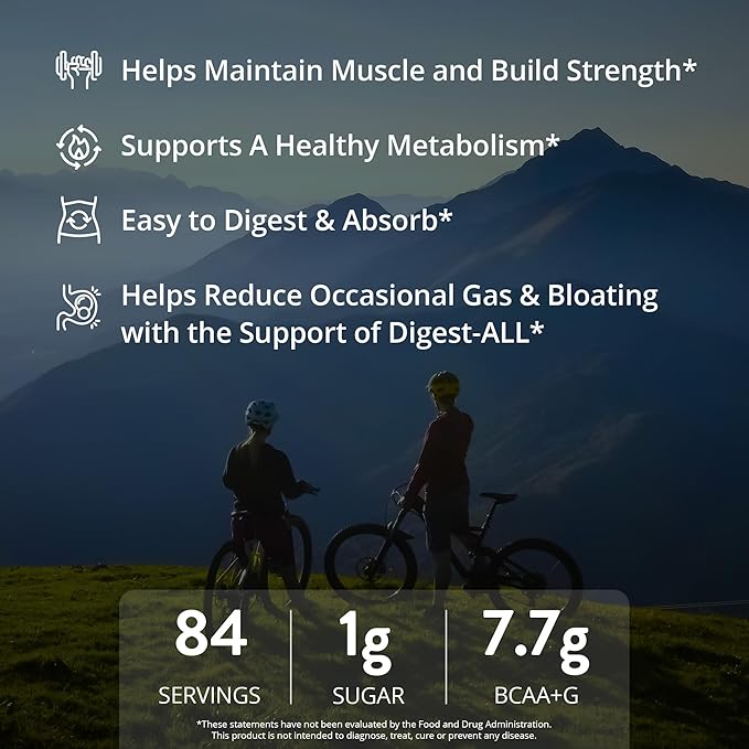 MRM Nutrition Whey Protein - Vanilla Flavored, Microfiltered Whey Protein Isolate & Concentrate, 16 Different Probiotic Strains, BCAAs, & Digestive Enzymes, Gluten Free, for Women & Men - 84 Servings