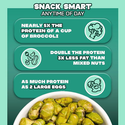 Where You Bean Edamame Beans Snack (Seaweed Furikake) - Crunchy and Dry Roasted Edamame Beans - High Protein Snacks, Keto and Vegan Healthy Snacks for Adults & Low Carb Asian Snack 0.9 oz (Pack of 8)
