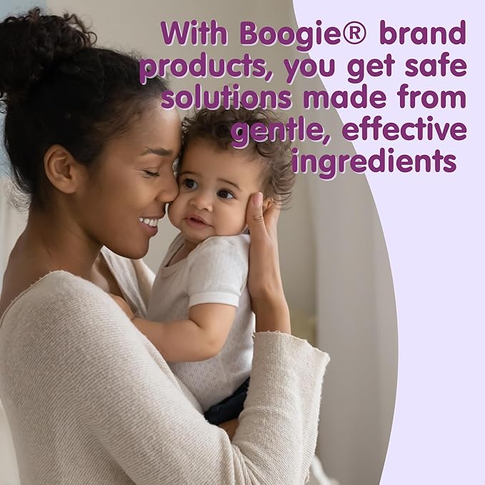 Boogie Antibacterial Hand Wipes, Alcohol Free, Hypoallergenic and Moisturizing Aloe, For Kids and Adults - 30 Wipes (Pack of 1)