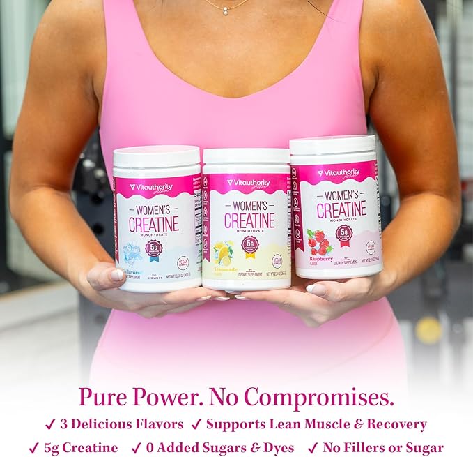 Micronized Creatine Monohydrate Powder – 5g per Serving Creatine Supplement | Support ATP Boost Strength, Lean Muscle & Recovery | No Sugar, Dyes, or Fillers | Superior Mixing - Unflavored 60 Servings