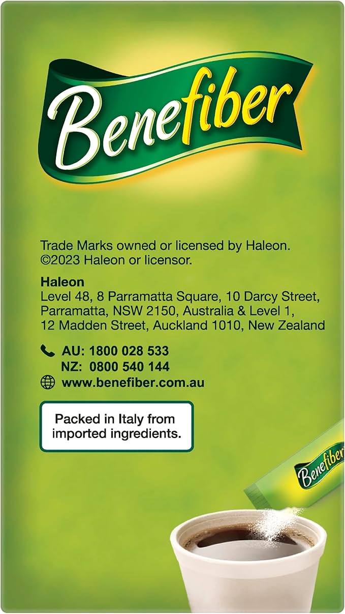 Benefiber Natural Fibre Supplement On-The-Go Stick 28 Pack