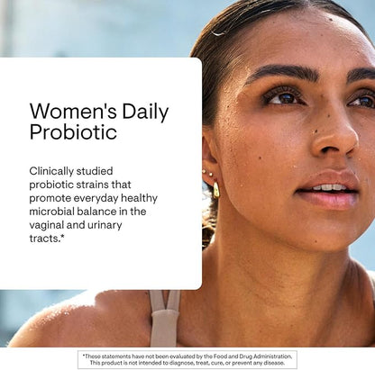 THORNE - Women's Daily Probiotic* - Shelf Stable Probiotic Supplement - Promotes Everyday Immune, Cardiovascular & Metabolic Health* - 30 Servings