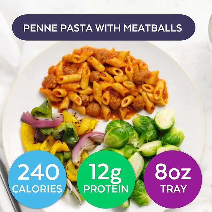 HMR Customer Favorites Entrée Pack | Ready to Eat Meals – Shelf Stable, No Refrigeration | Prepared Meals for Lunch or Dinner | 6 Premade, High-Protein, Low-Calorie | 7–8 oz Microwave-Ready
