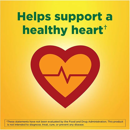 Nature Made Burp-Less Fish Oil 1200 mg One Per Day, 120 Softgels, Fish Oil Omega 3 Supplement for Heart Health (Pack of 3)