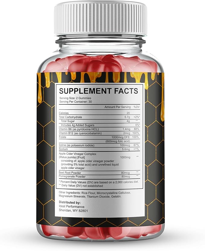 Alpha Honey Gummies, Official AlphaHoney Supplement Gummy - Maximum Strength, All Natural Formula for Energy, Stamina & Performance, Advanced Formula AlphaHoney Health Support Reviews (2 Pack)