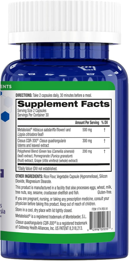 GLP1 Elevate™ - GLP-1 Booster Supplement | Curb Cravings & Support Metabolic Health | Increase Natural Production with Clinically Studied Ingredients | 90 Servings