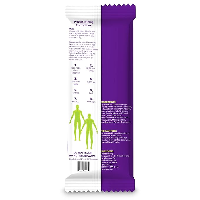 Theraworx Protect Advanced Hygiene and Barrier System Towels - 8 Count (Pack of 1)