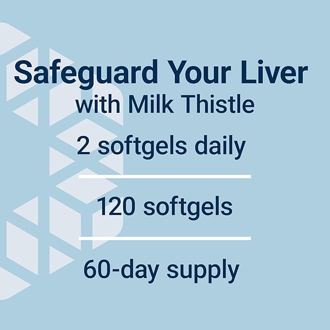 Life Extension Advanced Milk Thistle, Liver Health Supplement, Liver Detox, Cell Division, silymarin, silybin, bioavailable, Gluten Free, Non-GMO, 120 softgels, (Pack of 2)
