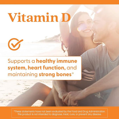 Doctor's Best Vitamin D3 5000 IU Softgels for Men & Women - Vitamin D Supplement for Immune System & Heart Health Support, 125 mcg per Serving, VIT D 3, Non GMO, Gluten Free, Soy Free - 360 Softgels